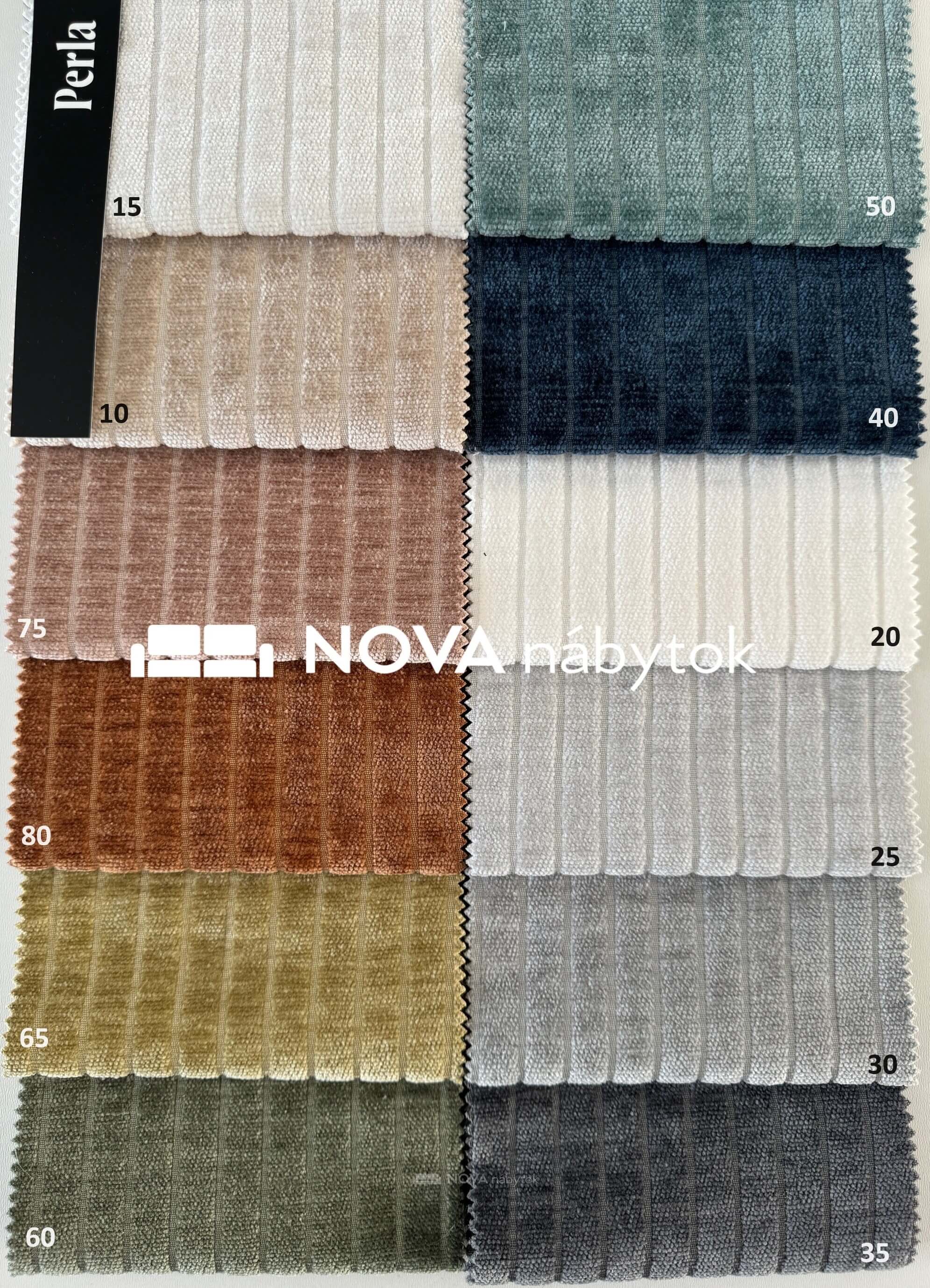 Perla potahová látka Nábytek NOVA